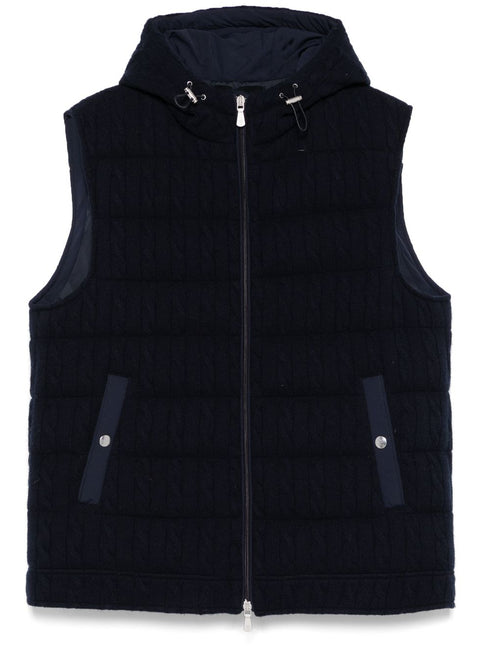 knitted gilet